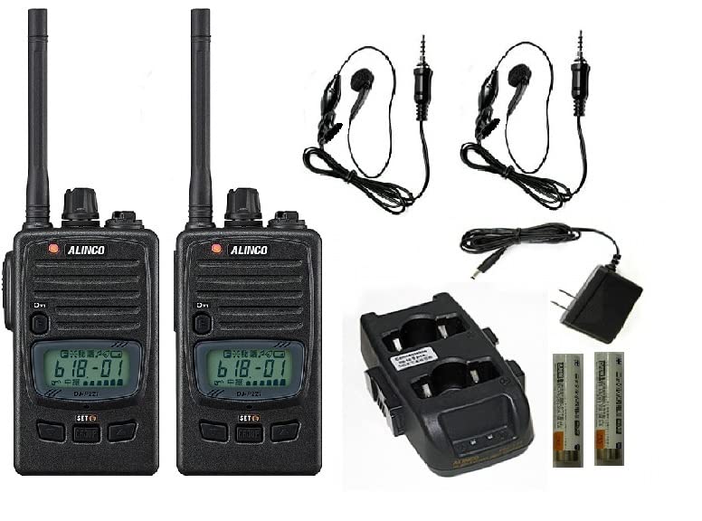 Amazon | アルインコ DJ-P221MA ミドルアンテナ仕様（本体2台、EDC